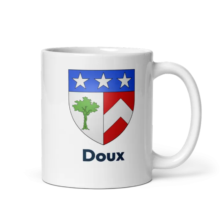 Mug blason de Doux