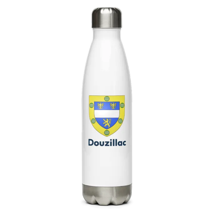 Gourde inox blason de Douzillac