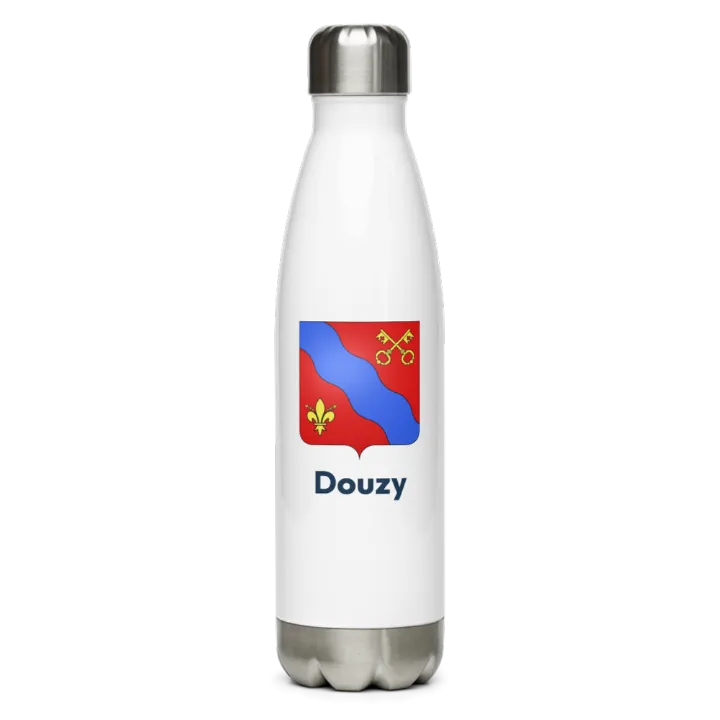 Gourde inox blason de Douzy