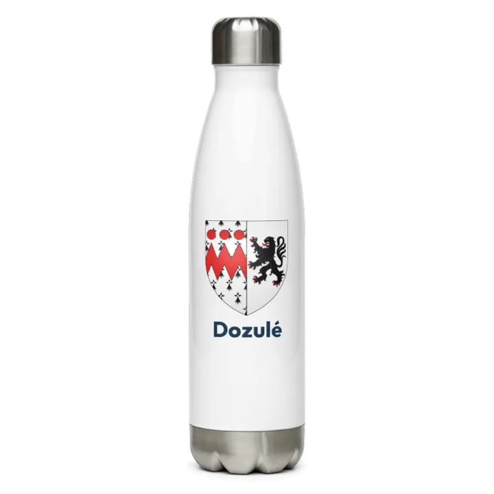 Gourde inox blason de Dozulé