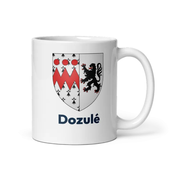 Mug blason de Dozulé
