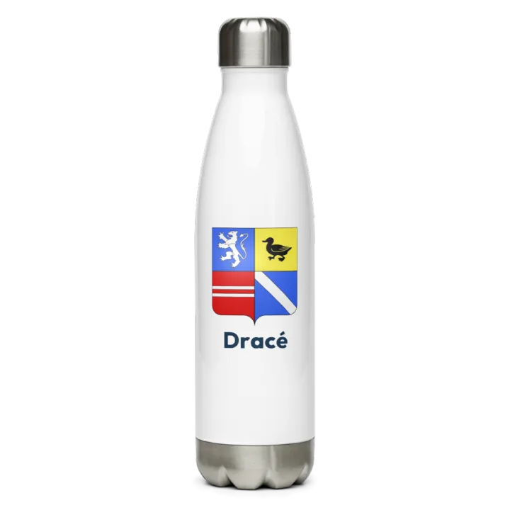 Gourde inox blason de Dracé