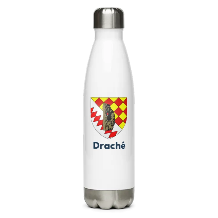 Gourde inox blason de Draché