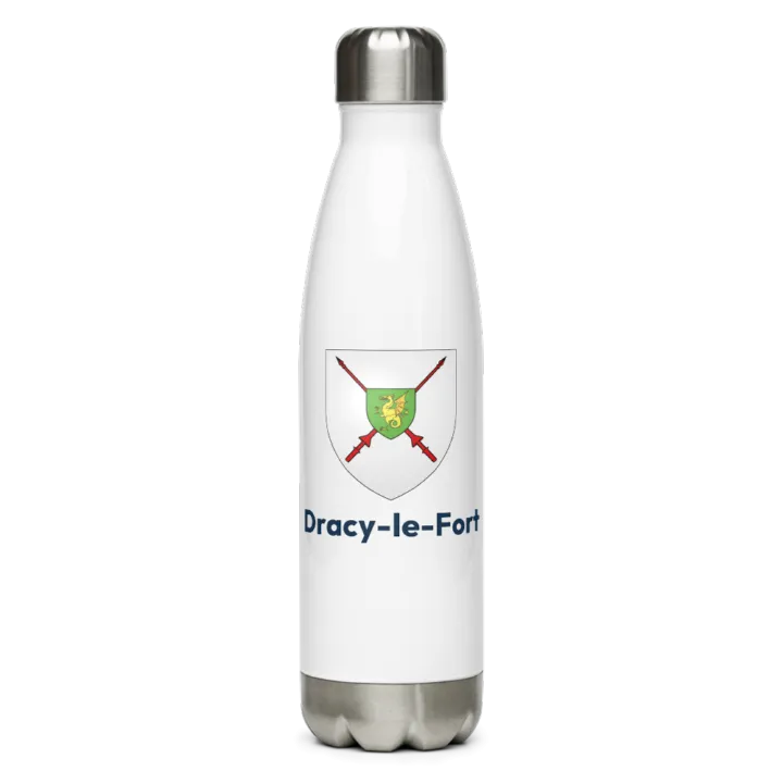 Gourde inox blason de Dracy-le-Fort