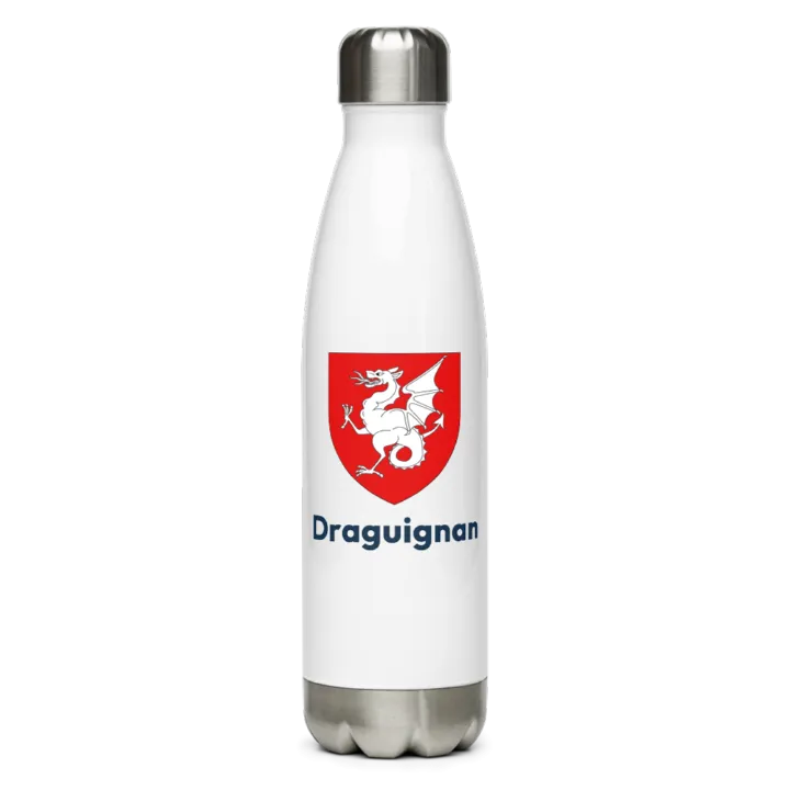 Gourde inox blason de Draguignan