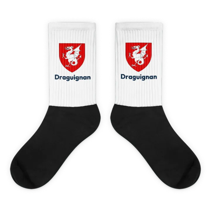 Chaussettes — blason de Draguignan