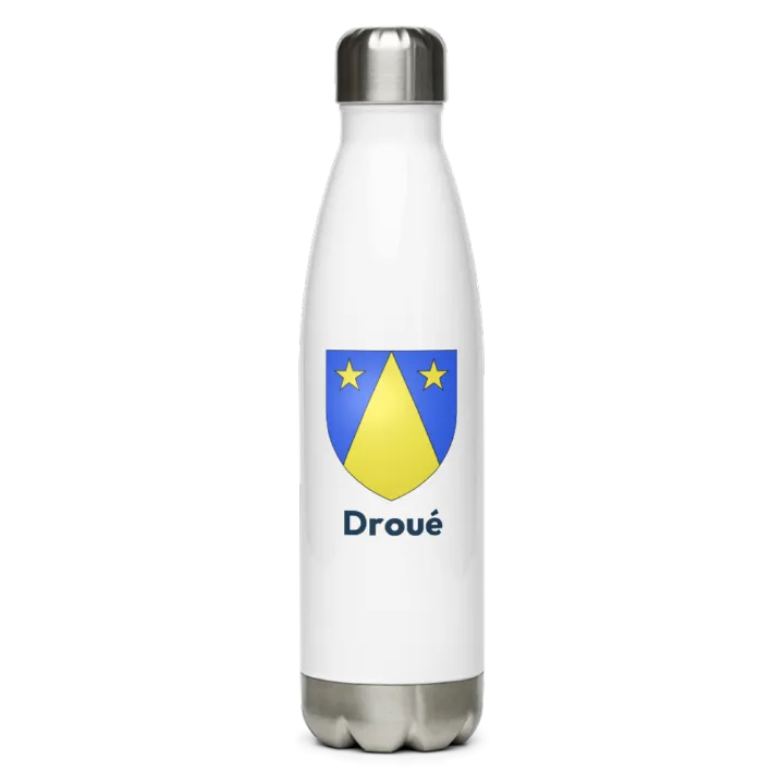 Gourde inox blason de Droué