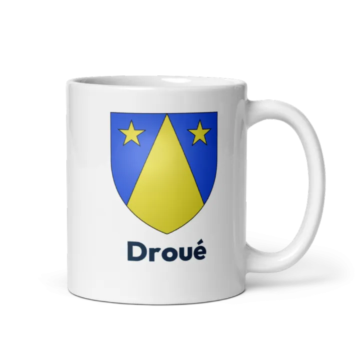 Mug blason de Droué