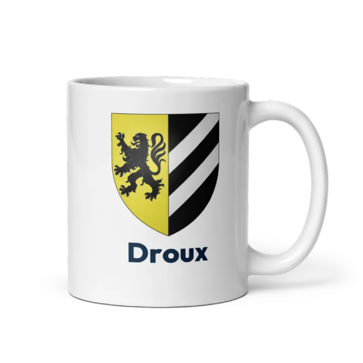 Mug blason de Droux