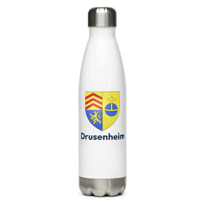Gourde inox blason de Drusenheim