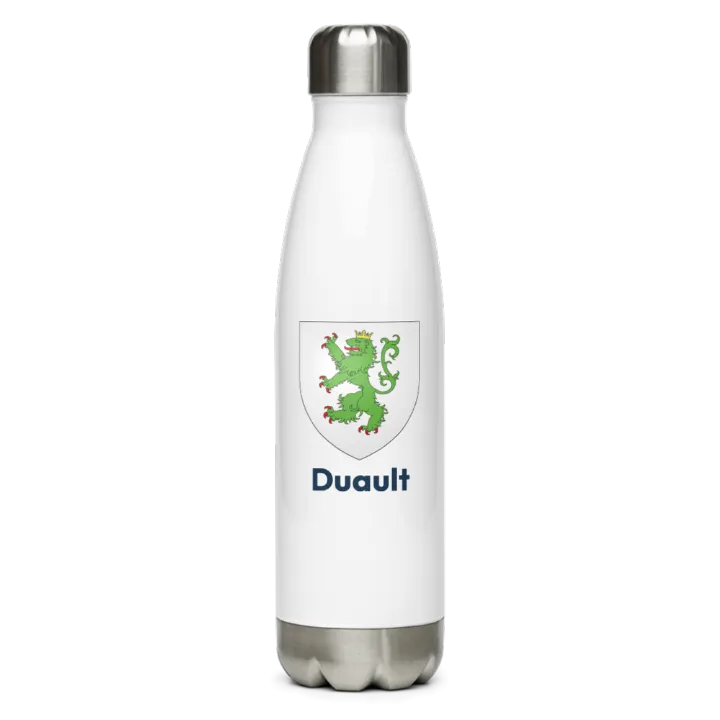 Gourde inox blason de Duault