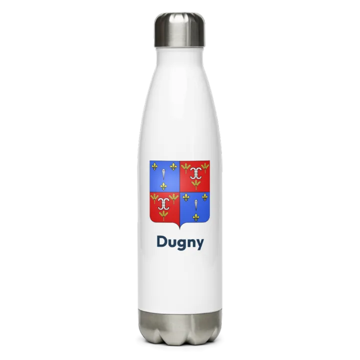 Gourde inox blason de Dugny