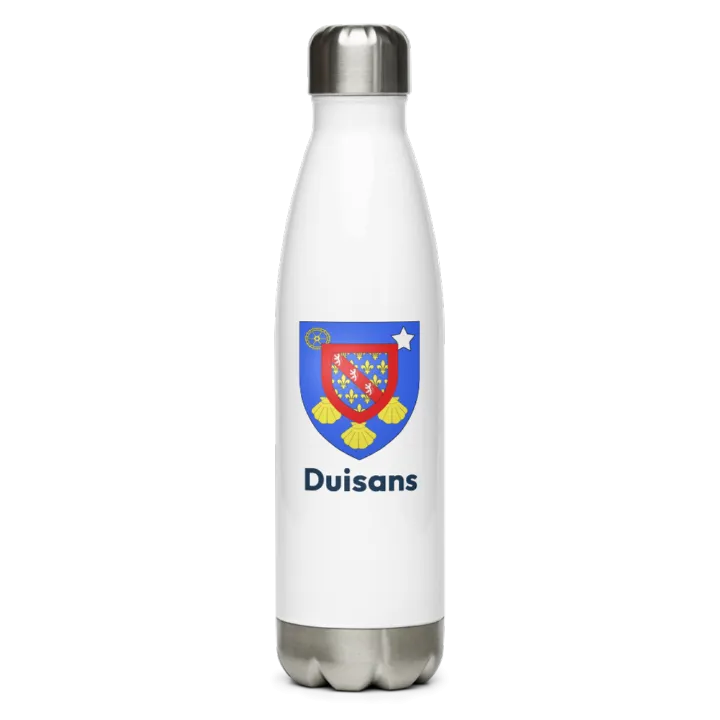 Gourde inox blason de Duisans