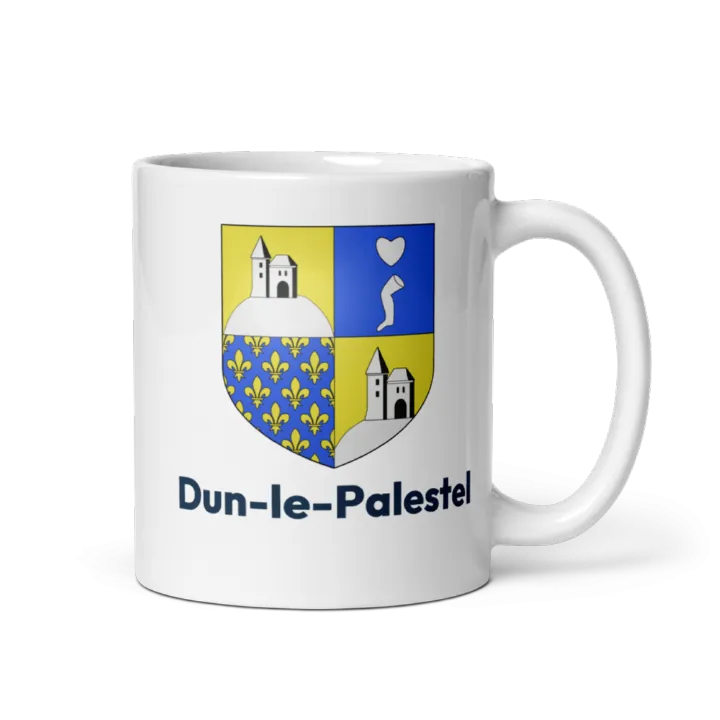 Mug blason de Dun-le-Palestel