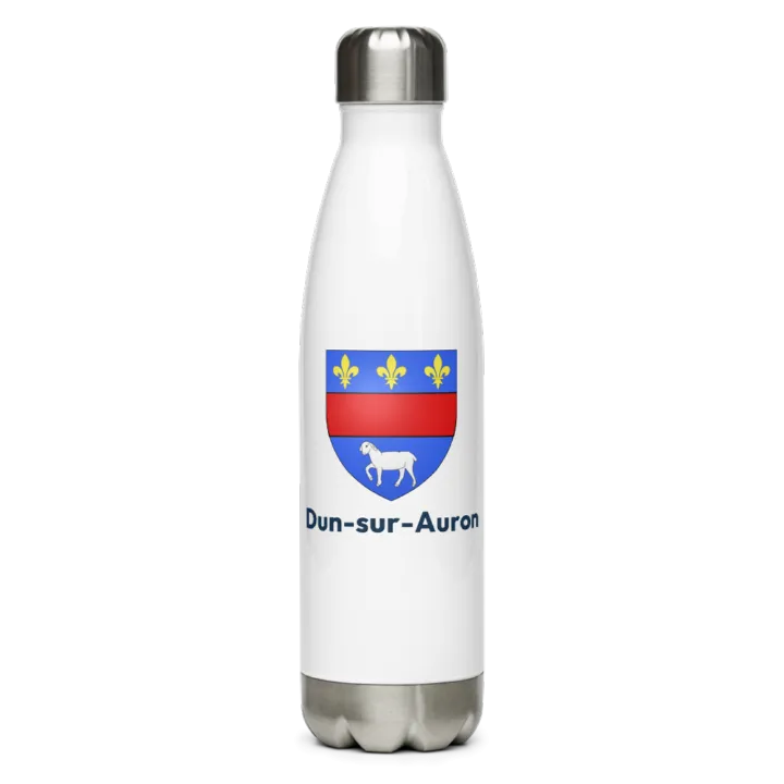 Gourde inox blason de Dun-sur-Auron