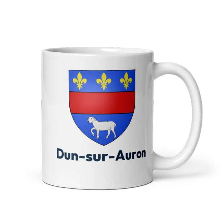 Mug blason de Dun-sur-Auron