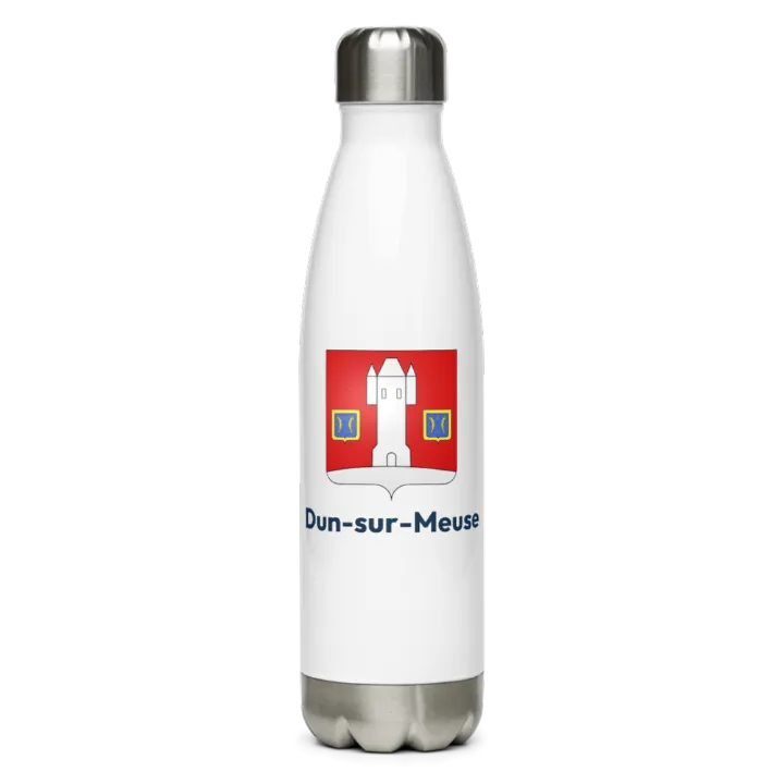 Gourde inox blason de Dun-sur-Meuse