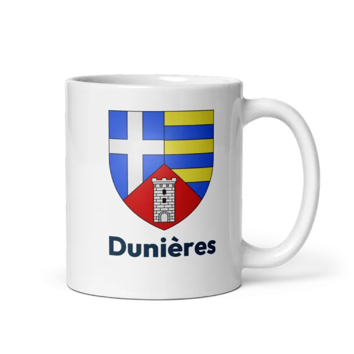 Mug blason de Dunières