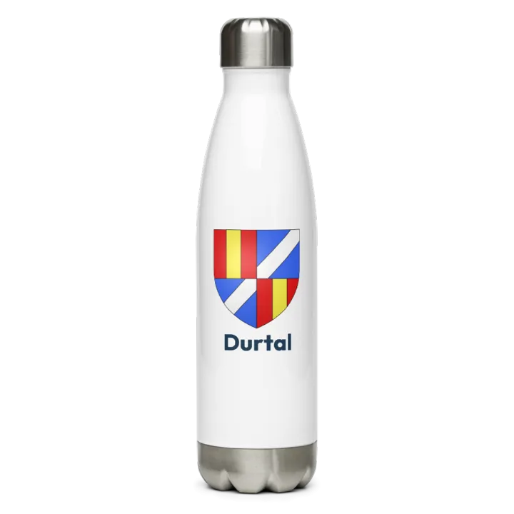 Gourde inox blason de Durtal