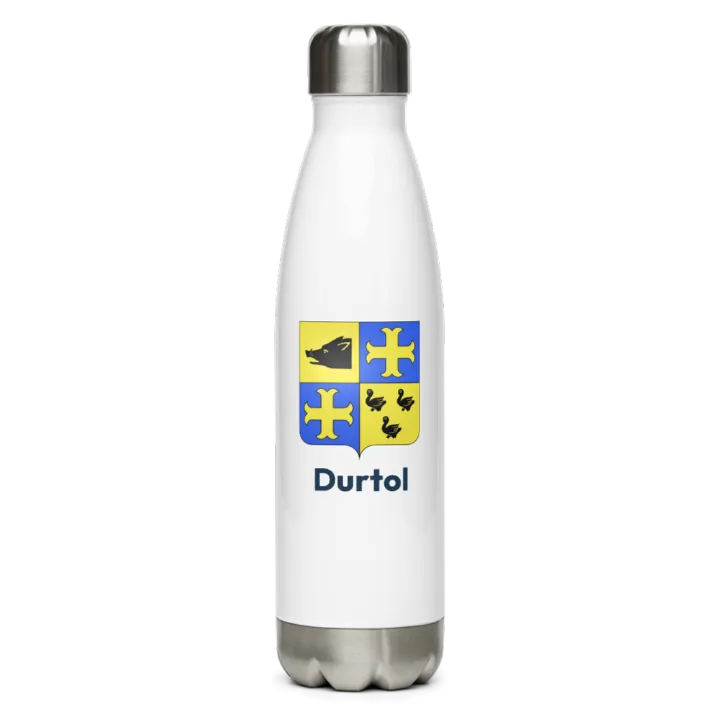 Gourde inox blason de Durtol