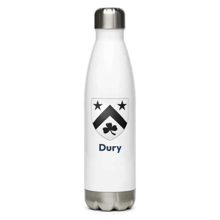 Gourde inox blason de Dury