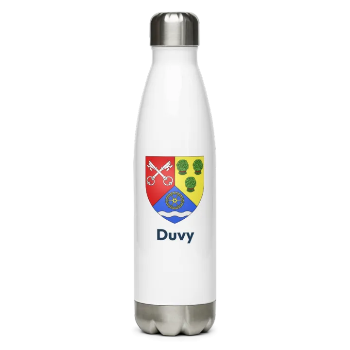 Gourde inox blason de Duvy