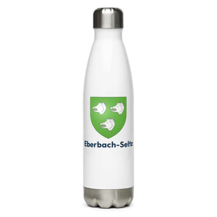 Gourde inox blason de Eberbach-Seltz