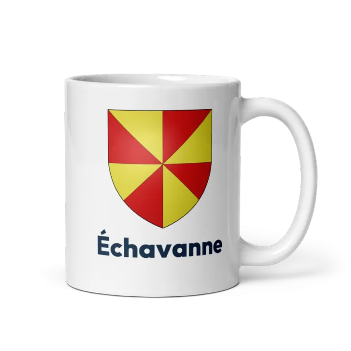 Mug blason de Échavanne
