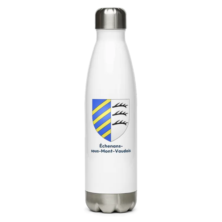Gourde inox blason de Échenans-sous-Mont-Vaudois