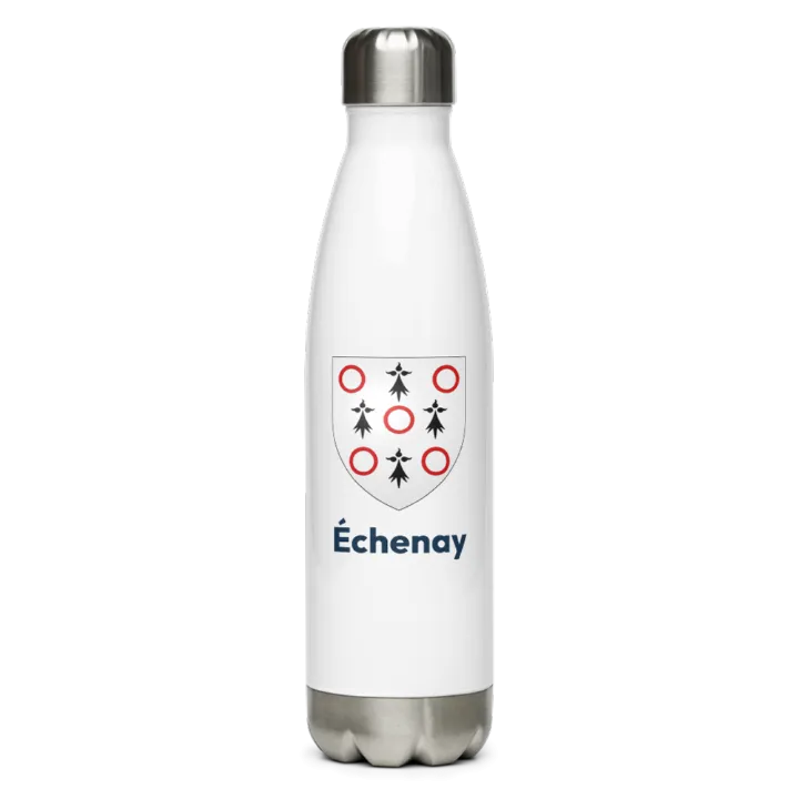 Gourde inox — blason d'Échenay