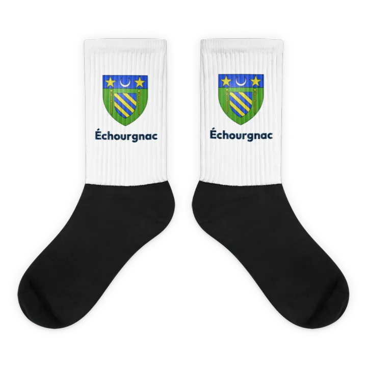 Chaussettes — blason d'Échourgnac