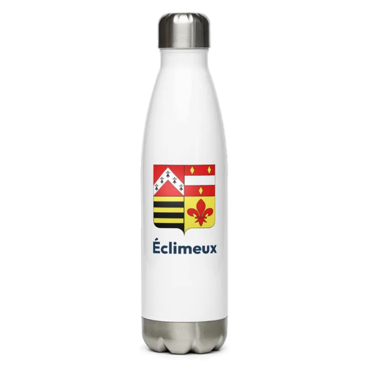 Gourde inox blason de Éclimeux