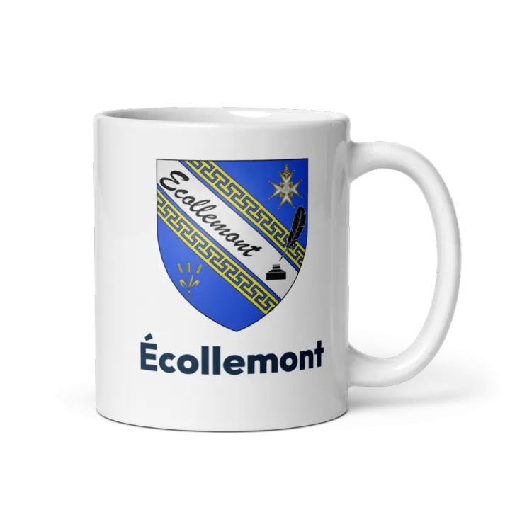 Mug blason de Écollemont