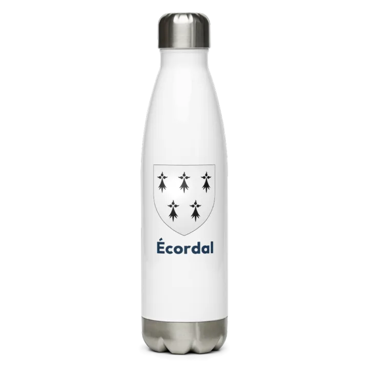 Gourde inox blason de Écordal