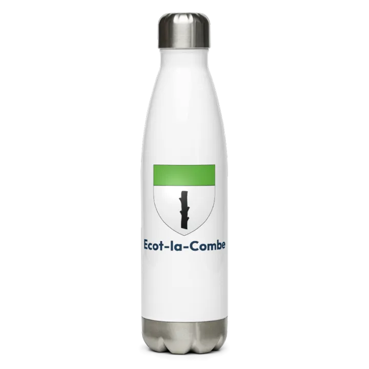 Gourde inox blason de Ecot-la-Combe