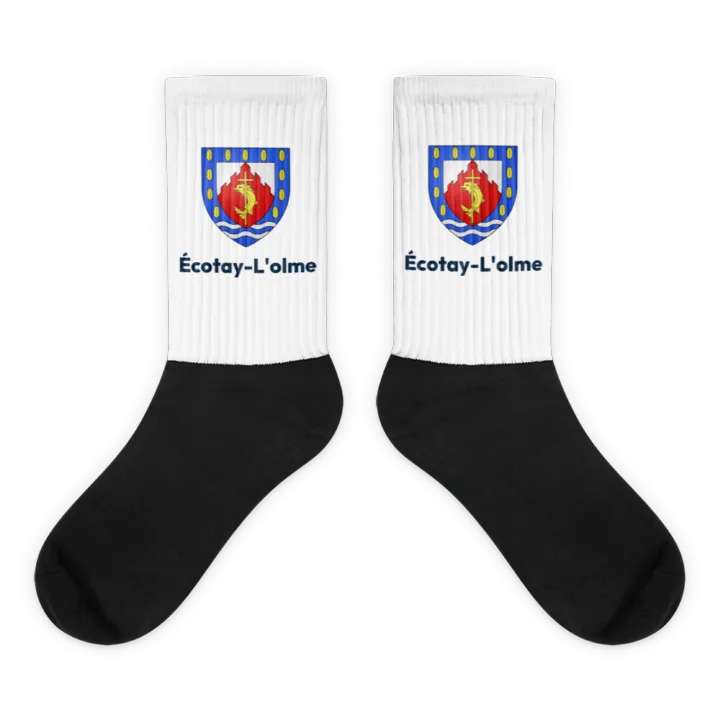 Chaussettes — blason d'Écotay-l'Olme