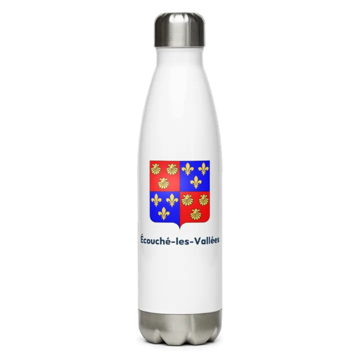 Gourde inox blason de Écouché-les-Vallées