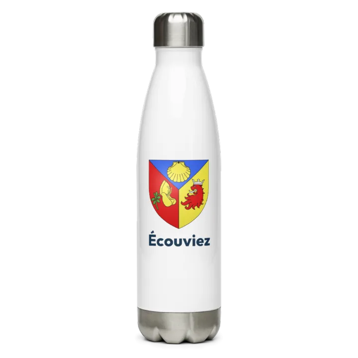 Gourde inox blason de Écouviez