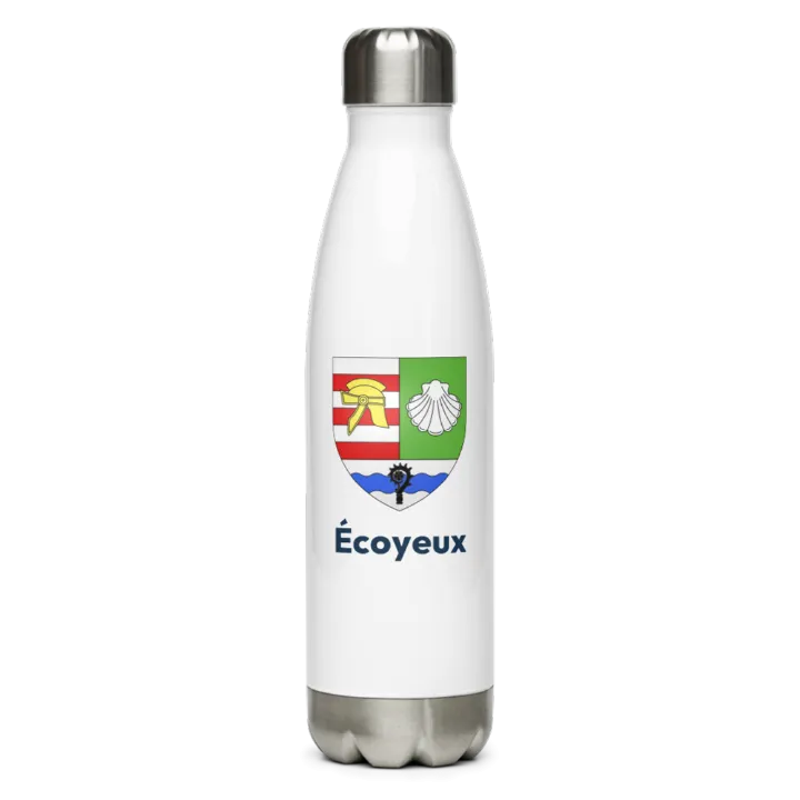 Gourde inox blason de Écoyeux