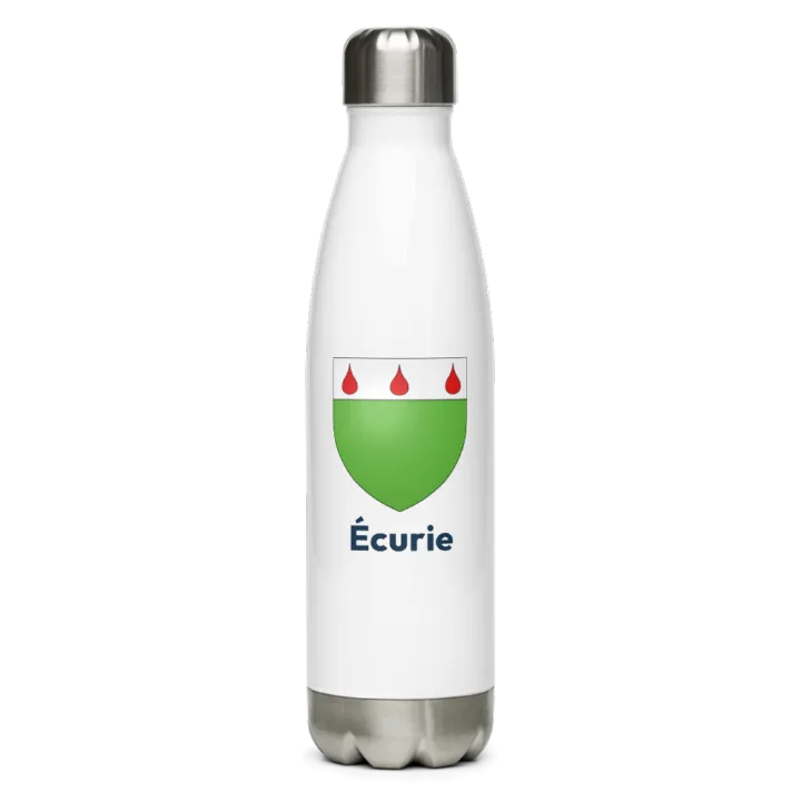 Gourde inox blason de Écurie