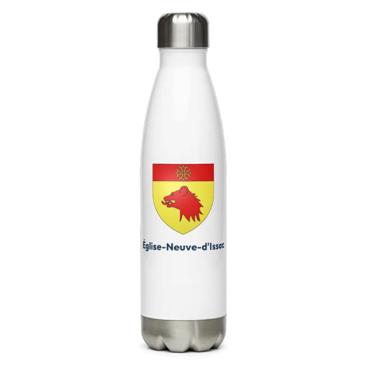 Gourde inox blason de Église-Neuve-d'Issac