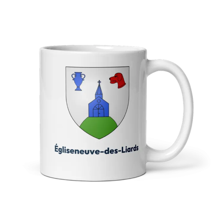 Mug blason de Égliseneuve-des-Liards