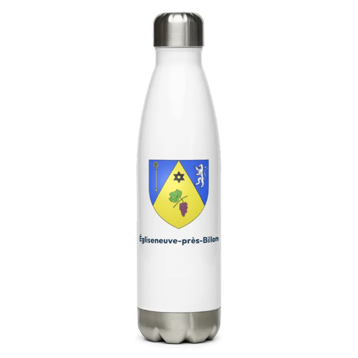 Gourde inox — blason d'Égliseneuve-près-Billom