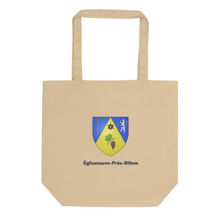 Tote bag coton bio — blason d'Égliseneuve-près-Billom