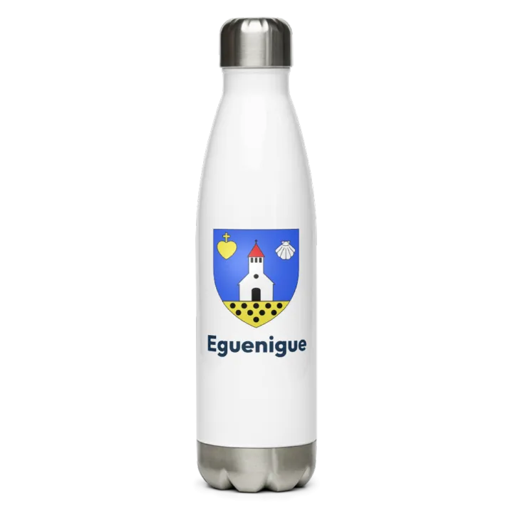 Gourde inox blason de Eguenigue