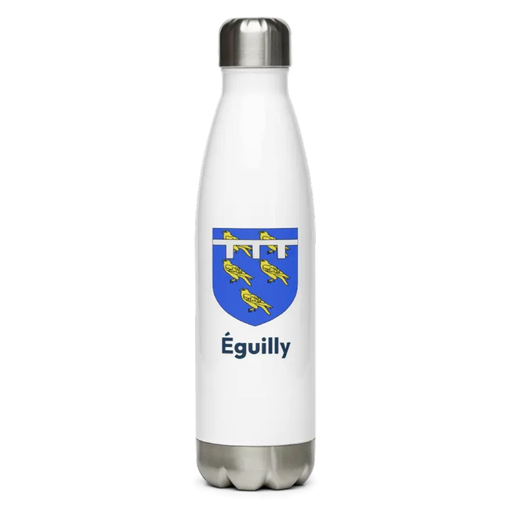 Gourde inox blason de Éguilly