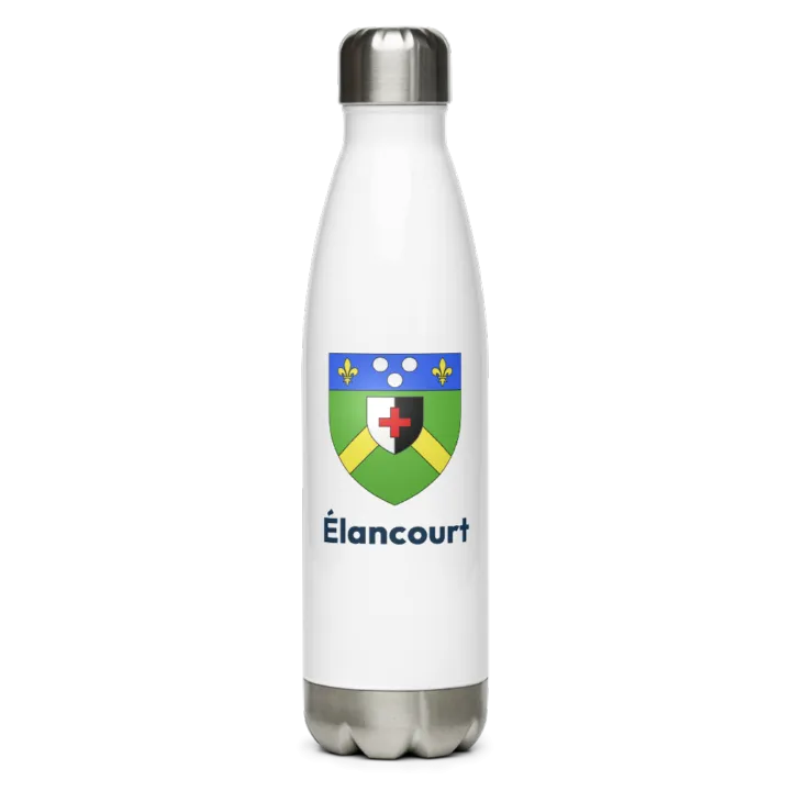 Gourde inox blason de Élancourt