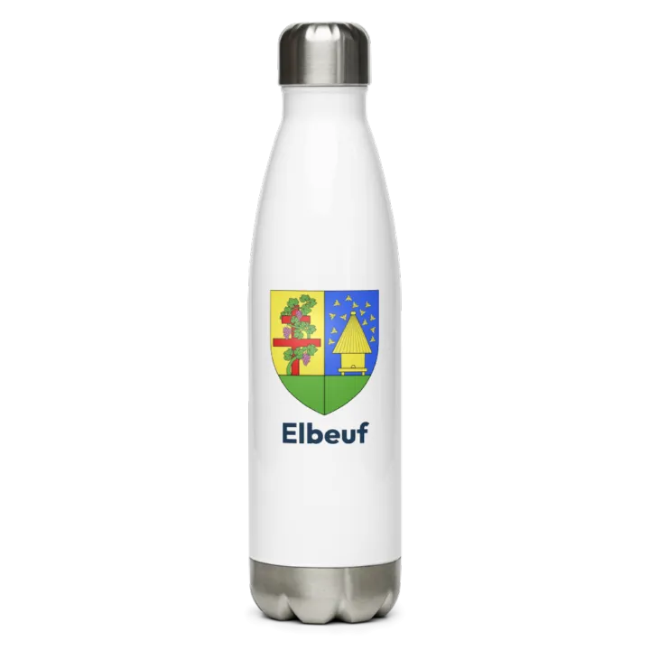 Gourde inox blason de Elbeuf