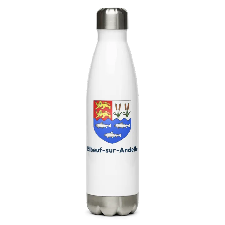 Gourde inox blason de Elbeuf-sur-Andelle
