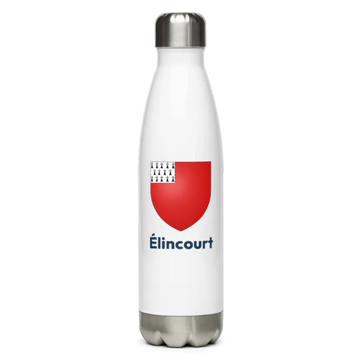 Gourde inox blason de Élincourt
